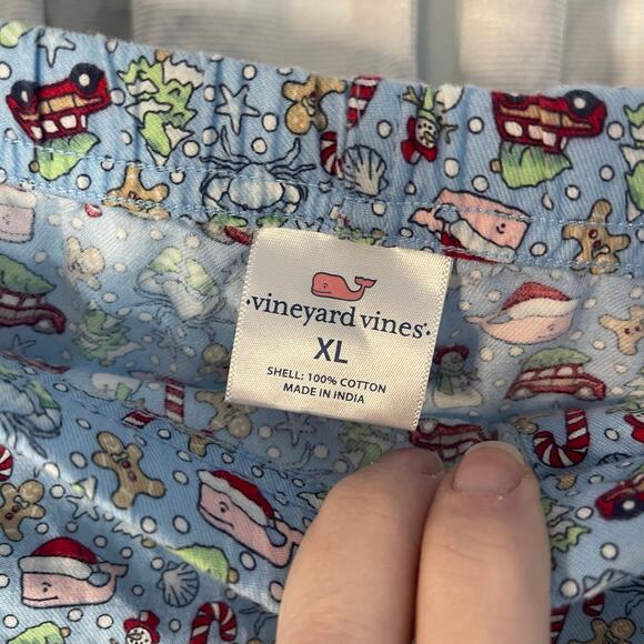 Vineyard Vine Christmas Pajama Pants XL -Preowned - Picture 4 of 4